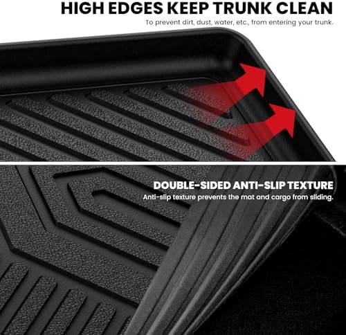LASFIT Cargo Trunk Mat with Backrest Mats - Image 3