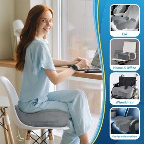 BlissTrends Memory Foam Seat Cushion - Image 6
