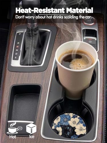 WOCOCN Car Coasters for Cup Holders - Image 3