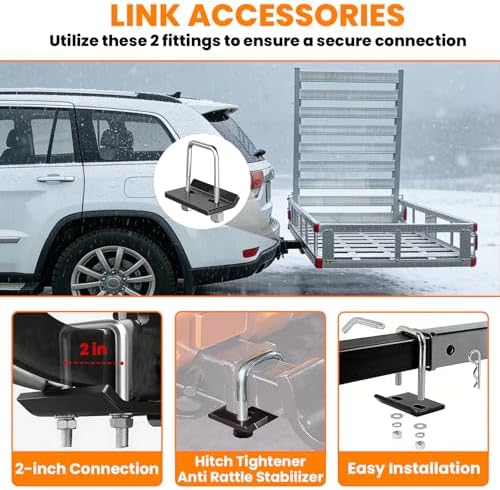 Trailer Hitch Cargo Carrier - Image 7