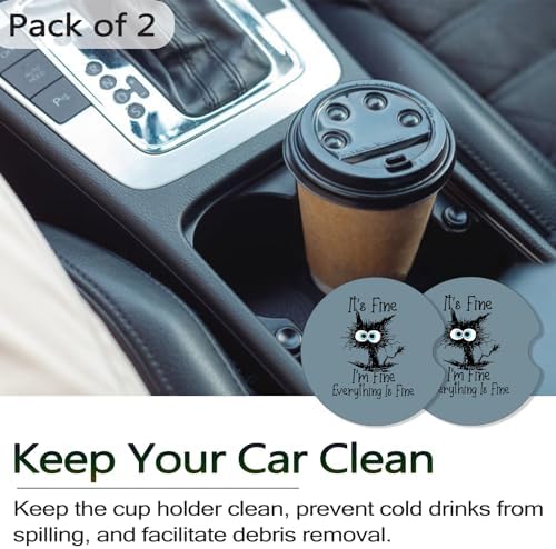 Car Coasters for Cup Holders - Image 4