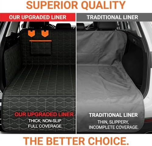 SUV Liner for Dogs, Waterproof Dog Trunk Cover - Image 4