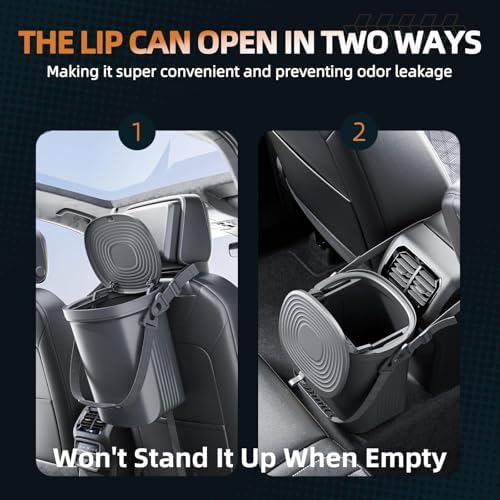 2 Gallon Silicon Car Trash Can - Image 4