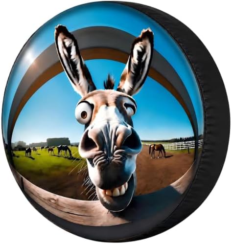Spare tire Covers 17 inch for Trailers RV Spare tire Cover Wheel Sun Protectors - Image 4