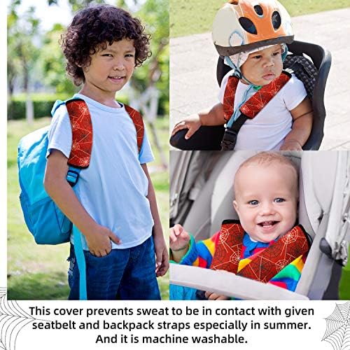Spider Seat Belt Cover for Kids, Seat Belt Pad for Boys, Car Seat Straps - Image 7
