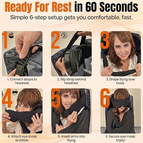 3-in-1 Airplane Sleep Support System - Image 5