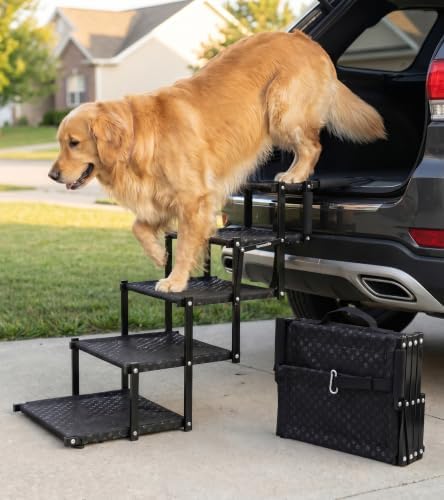 Dog Stairs for Car by SereneLife