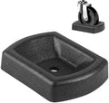 Rubber Wheel Dock for Trailer, Heavy Duty Jack Wheel Chock Stopper Fits 6" by Unknown