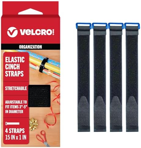 VELCRO Brand Elastic Cinch Straps by VELCROBrand
