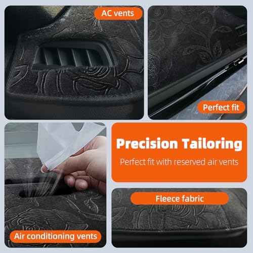 Dashboard Cover Dash Mat Fit for to-yota Sienna 2010-2004, Car Dash Board Mat - Image 5