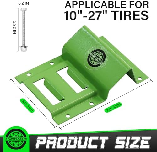 Heavy Duty Wheel Chock Tie Down Straps Set - Image 3