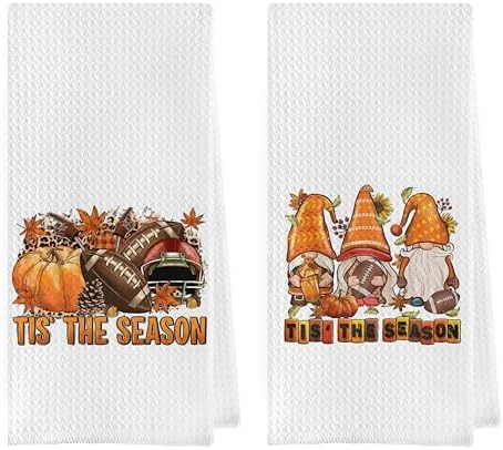 Fall Gnomes Dish Towels Set by Geqtt