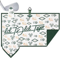 PINKTEE 16x24 Magnetic Golf Towel, Waffle Microfiber Cleaning Towel by PINKTEE