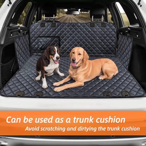 Dog Car Seat Cover for Back Seat, Heavy Duty Dog Hammock for Car - Image 4