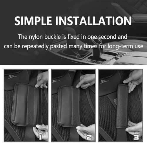 2PCS Car Seat Belt Cover Pad, Breathable Leather Seatbelt Covers - Image 6