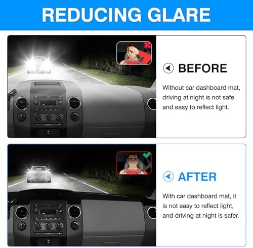 Autorder Dashboard Cover Mat for Ford F150 2004 2005 2006 2007 2008 Accessories - Image 4
