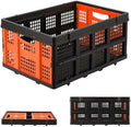 Garvee Collapsible Crate, 55L Foldable Plastic Milk Storage Crate by Garvee