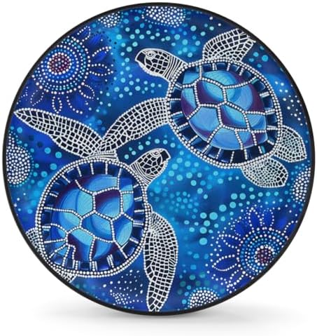 Rv Spare Tire Cover Wheel Galaxy Blue Turtle Tire Covers Wheel Protectors by FengQuGou