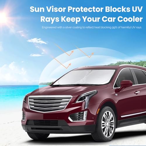 Custom fit XT5 Windshield Sunshade - Image 5