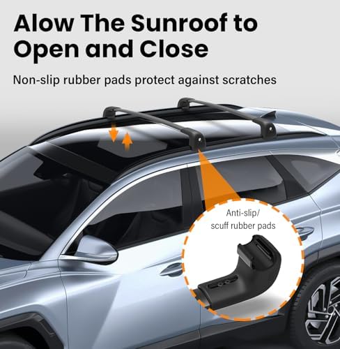 Roof Rack Cross Bars Fit for Hyundai Tucson 2016-2026 SEL/N Line/Limited - Image 6