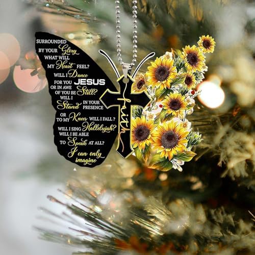 Butterfly Car Hanging Ornament, Hanging Charm Home Decoration Keepsake - Image 4