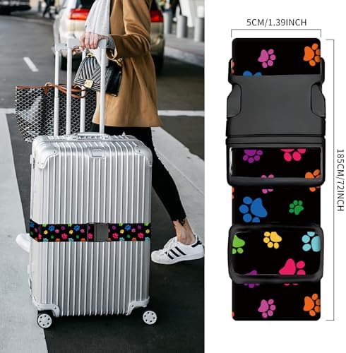 Luggage Straps for Suitcases, Heavy Duty Travel Belt - Image 3