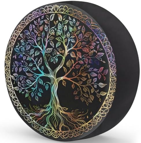 Tree of Life Spare Tire Cover Dust-Proof Spare Wheel Covers - Image 2