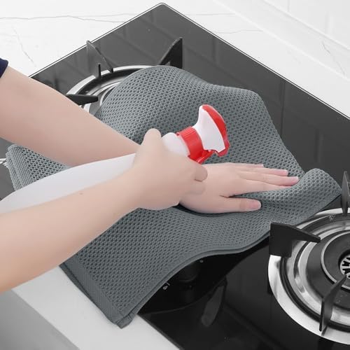 Homaxy 100% Cotton Waffle Weave Kitchen Dish Towels 24-Pack - Image 5
