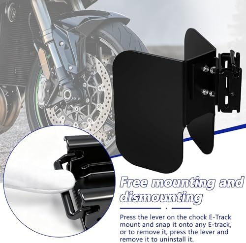dreamdragon 4PCS Wheel Chock for E-Track System, E-Track Accessories Compatible - Image 4