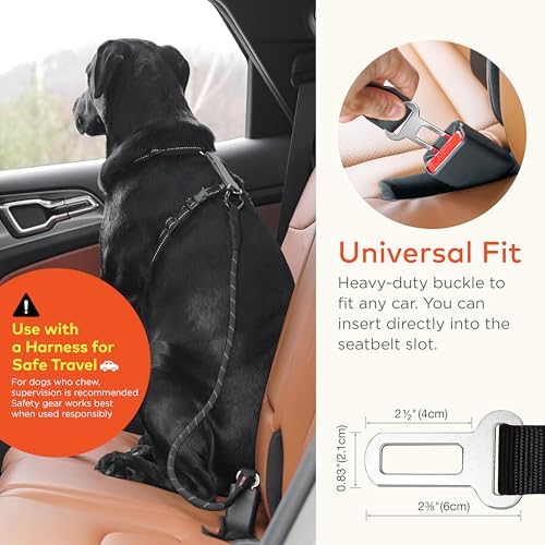 Dog Seat Belt for Car | Universal Pet Car Seatbelt - Image 5