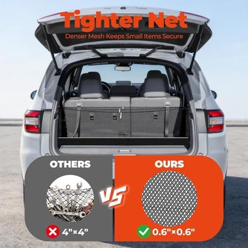 3-Layer Cargo Net for Honda Passport/Pilot 2023-2026, Zoned Storage Netting - Image 6