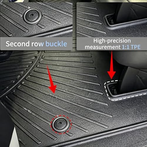 Floor Mats Set for 2017-2026 2027 Chrysler Pacifica - Image 4