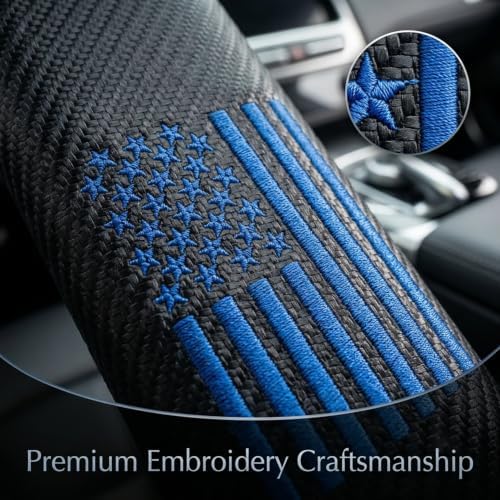 JDDRY 2PC Car Seat Belt Covers Pads, Seat Strap Pads, Royal Blue - Image 4