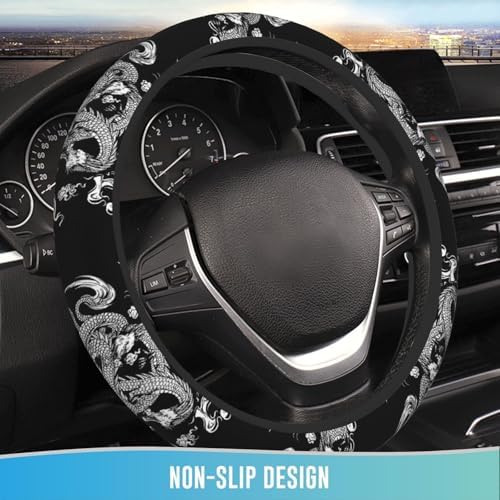 Steering Wheel Cover 15 Inch Breathable Anti Slip - Image 2
