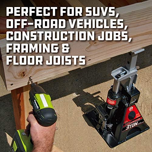 POWERBUILT 3 Ton All-in-One Hydraulic Bottle Jack and Jackstand in One - Image 5