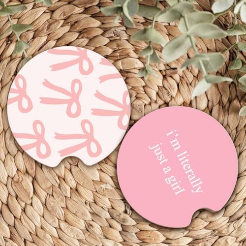 Ceramic Car Coasters – Absorbent Car Cup Holder Coaster Set - Image 7