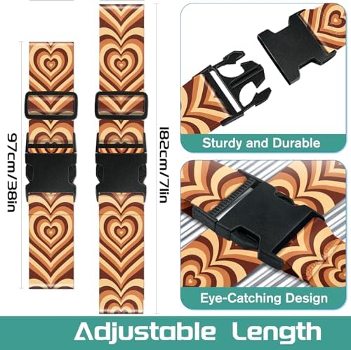 Slohif Luggage Straps for Suitcases Travel Belt Accessories Luggage Connector - Image 2