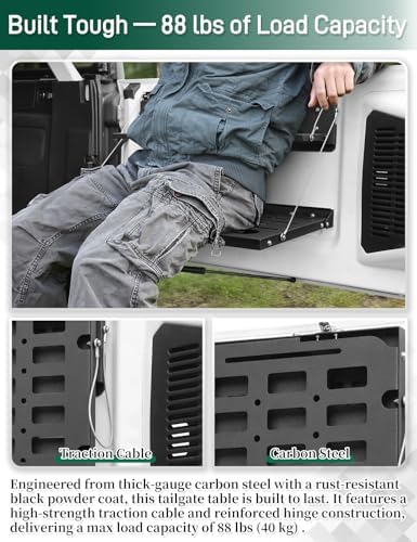 JROAD Bronco Double Layer Tailgate Table - Image 3