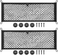 TOBWOLF Cargo Storage Net, 9.8x29.5in Elastic Mesh Trunk Organizer by TOBWOLF