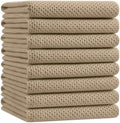 Homaxy 100% Cotton Oversized Waffle Weave Kitchen Towels 8-Pack by Homaxy