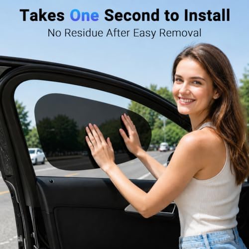 Car Window Shade Static Cling, Roll Windows Down - Image 6