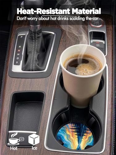WOCOCN Car Coasters for Cup Holders - Image 3