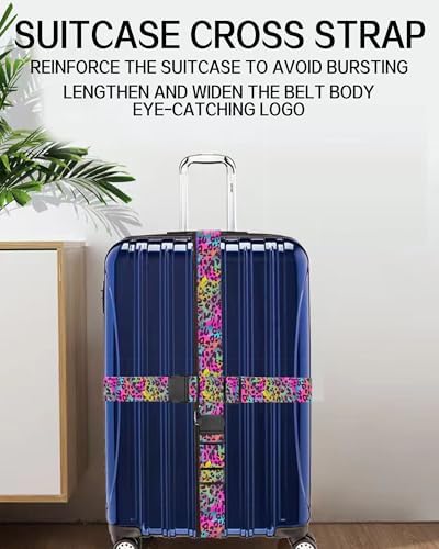 Luggage Straps for Suitcases, Adjustable Travel Belt, Durable Wide Luggage Strap - Image 5