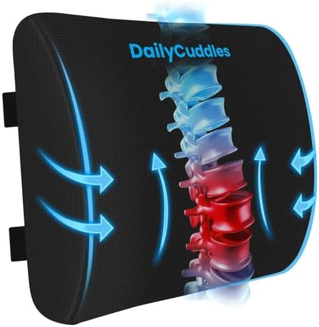 Lumbar Support Pillow, Ergonomic Back Cushion by Unknown