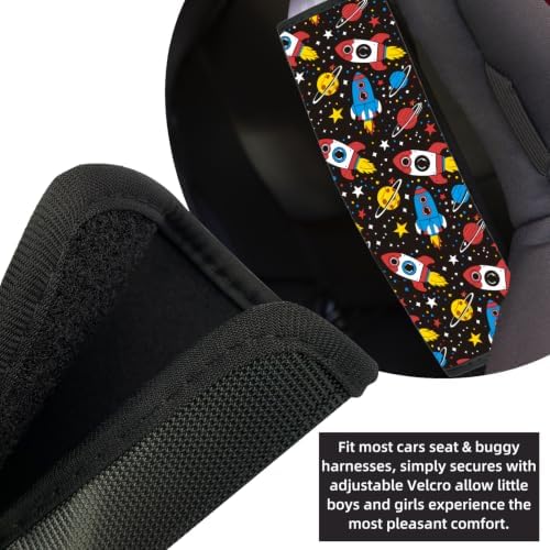 Seat Belt Cover for Kids, Seat Belt Pad for Boys Girls, Car Seat Straps - Image 3
