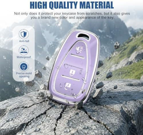 for Chevy Key Fob Cover, 3 Buttons TPU Key Cover - Image 3