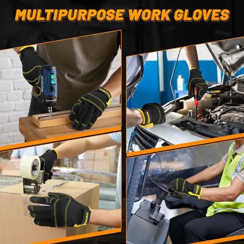 Work Gloves Women 2 Pairs, UltraLight Gardening Gloves, Houseworking, - Image 7