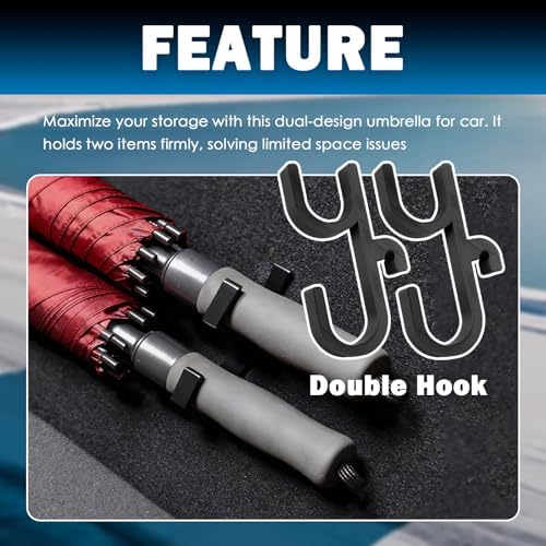 2PCS New Car Umbrella Holder, No Drilling Umbrella Holder - Image 5