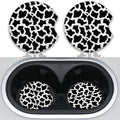 Cute Cow Print Animal Themed Black and White Cup Holders, 2 Pack Universal by Unknown