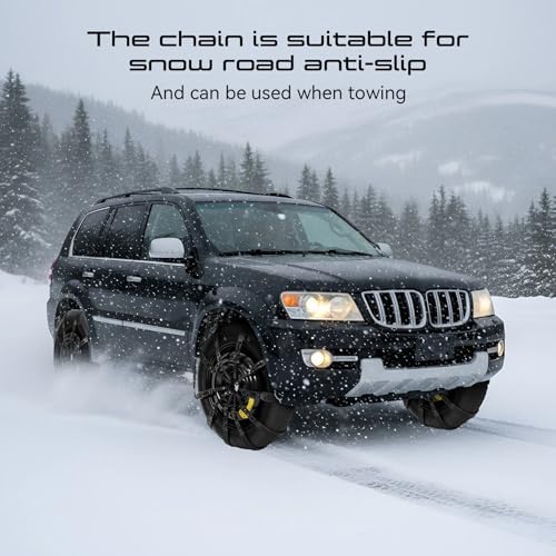 BBTO 10 Pcs TPU Snow Tire Chains Emergency Anti Skid Straps - Image 6